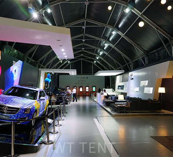 Commercial Polygon Tent Self - Cleaning Ability For Display Shows