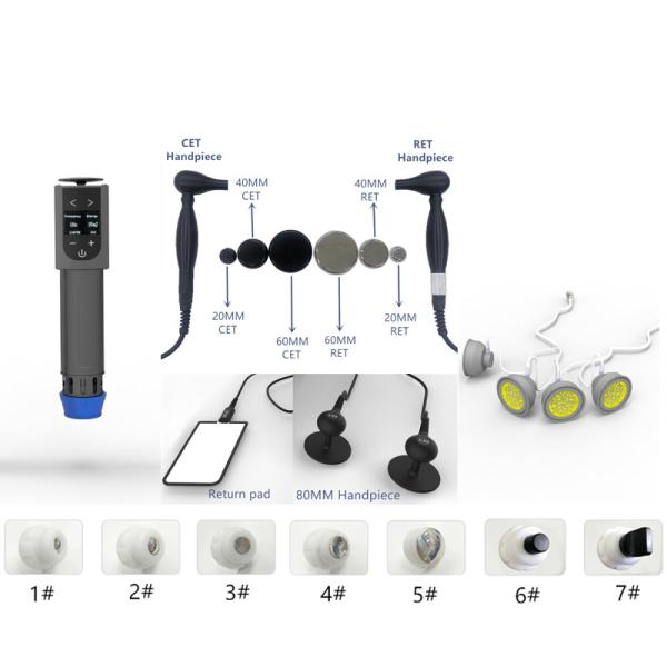 Diathermy Tecar Shockwave Therapy Machine To Musculoskeletal Tndonitis