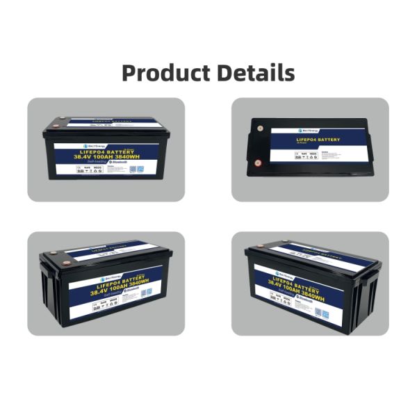Аккумулятор LiFePo4 большой емкости водонепроницаемый 36V100Ah высокой мощности для электромобилей