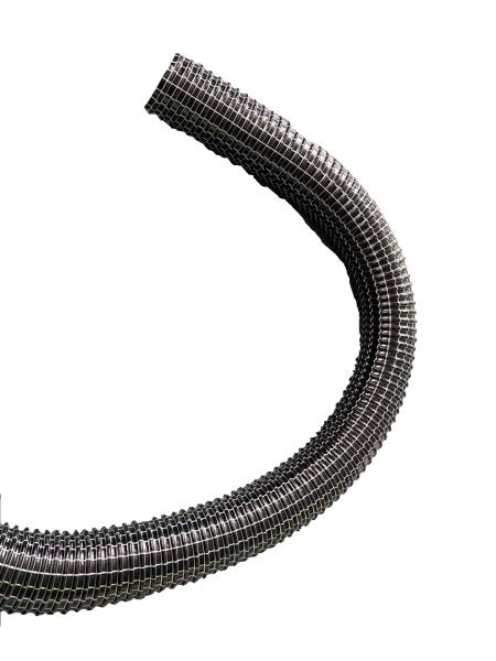 75mm Fume Extractor Accessories Black Welding Fume Extraction Hose
