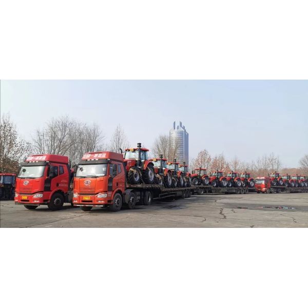 MF600 трактор колеса фермы двигателя YTO евро III с кабиной водителя и A/C