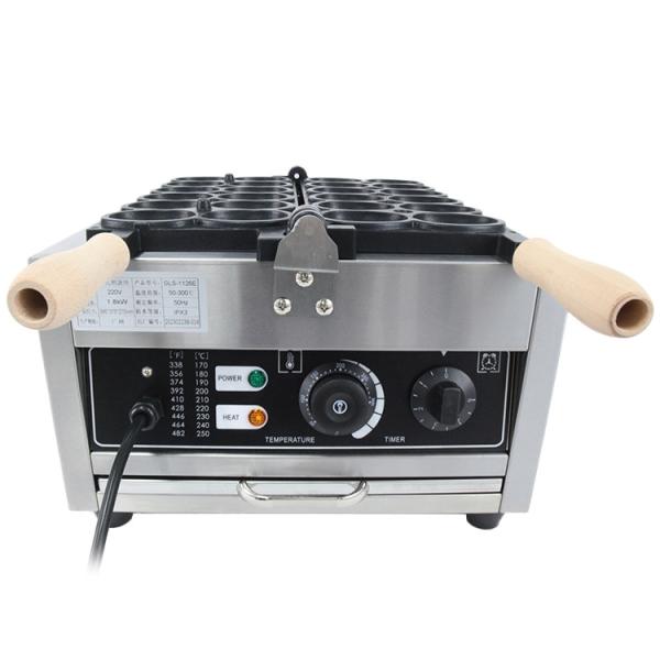 2024 Year Stainless Steel 12 Holes Waffle Makers 1800w Non-stick Waffle Making Machine