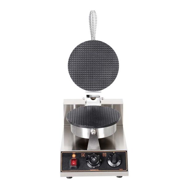 Máquina de fabricación de cono de cuenco de Waffle Taco para empresas de servicio de alimentos ocupadas