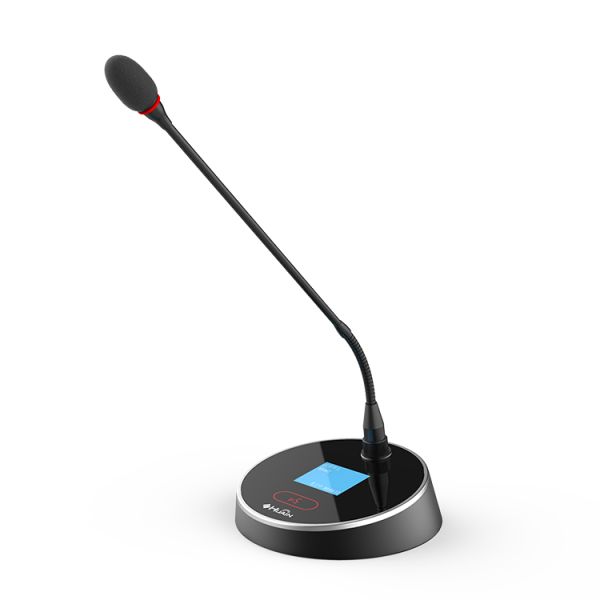 Classic Style Conferencing Digital Conference Table Meeting Microphone Discussion System Chairman Delegate Unit