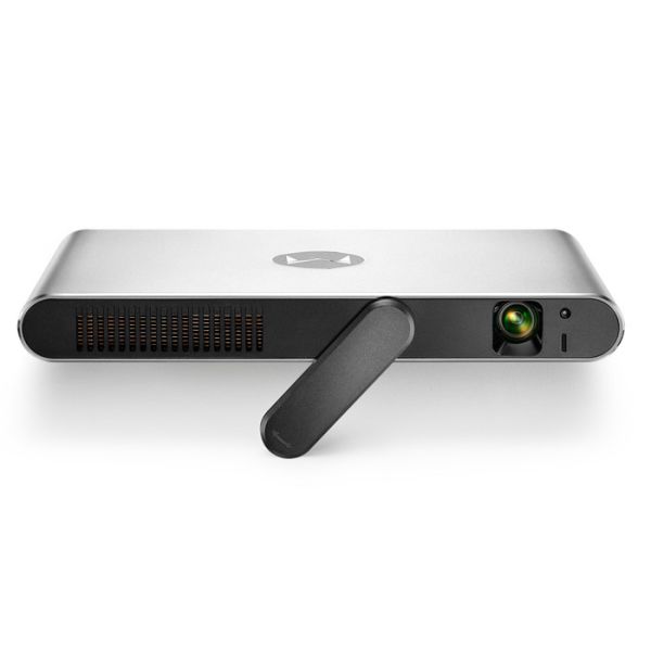 Xming projector PICO portable WXGA 1280×800 560 ANSI Lumens HDMI Android OS Silver cover DLP 720P/1080P/4K 300” display