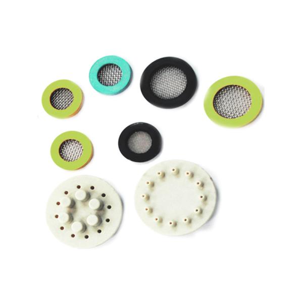 NSF61 KTW Rubber Bonding To Metal Rubber Ring Wire Mesh Filter Disc