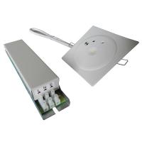 Diodo emissor de luz branco carregável Recessed da luz de emergência 1*1W do teto SMD