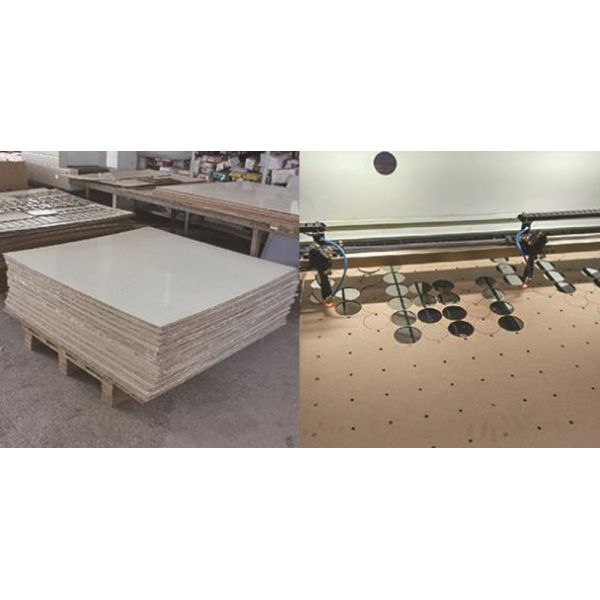 Круглые анти- каботажные судн пробочки выскальзывания 100x100mm пустые