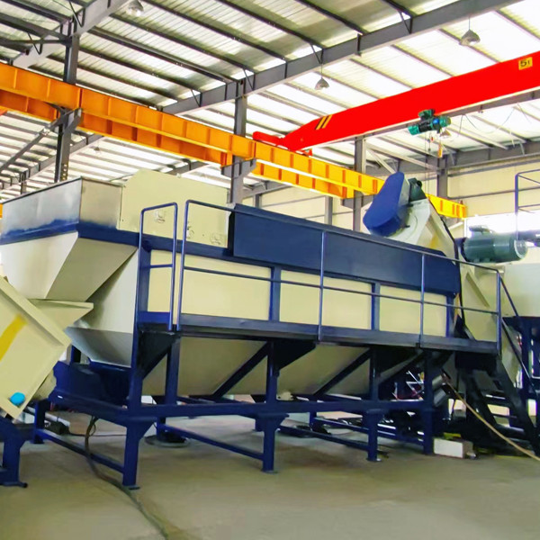 Automatic Plastic Washing Recycling Machine Agricultural Film Washing Line With Crushing Drying