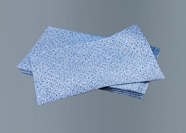 Scent Free Industrial Cleaning Wipes , Dry Floor Wipes Ultra Low Linting Chemical Resistant