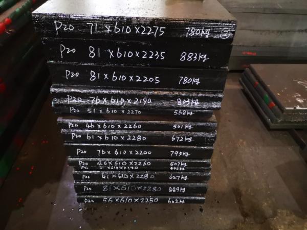 Prehardned HRC28-32 Hot Rolled Steel Plate 1.2311 P20 EAF+LF+VD+ESR