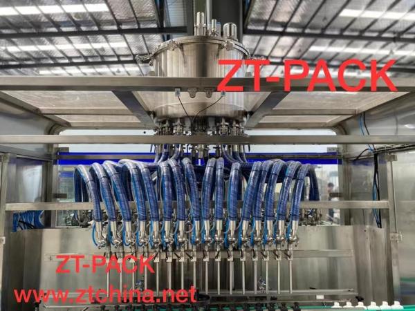 Máquina de enchimento líquida industrial 0.8mpa da lavagem do prato 30ml 4500bph