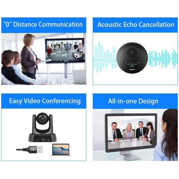 Tongveo 3X PTZ Video Conference Camera