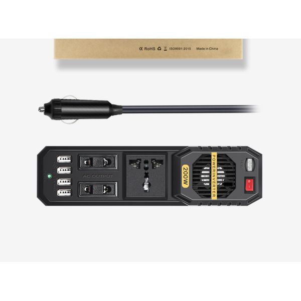 Hybrid Car Inverter Car Inverter 12V-220V Cigarette Lighter Converter 12V To 220V Car Power Inverter