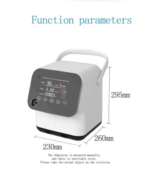 Amonoy CE ISO Certification O2 Concentrator Machine With Nebulizer 110V 220V