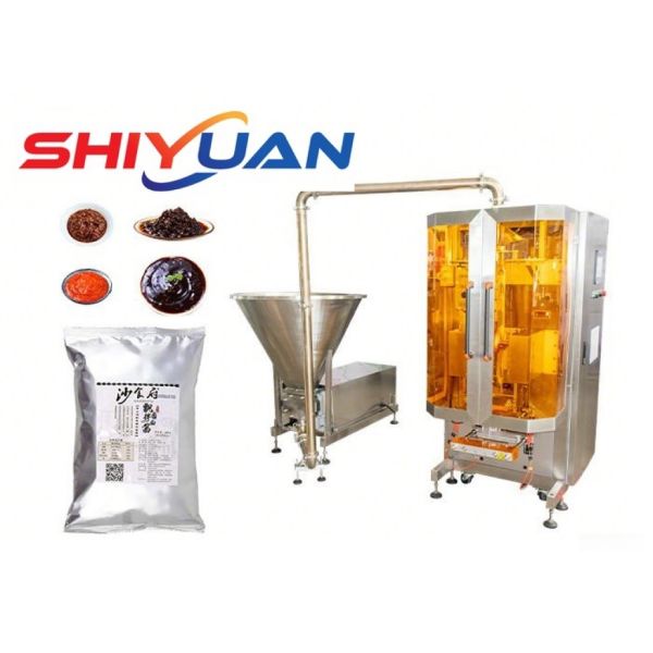 650kg Automatic Liquid Packing Machine  Easy Use Sauce Sachet Packing Machine