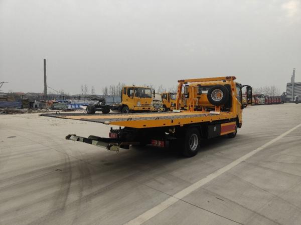 JAC 8Ton Flatbed Rollback Rescue Trucks Vehicle Wrecker Trucks