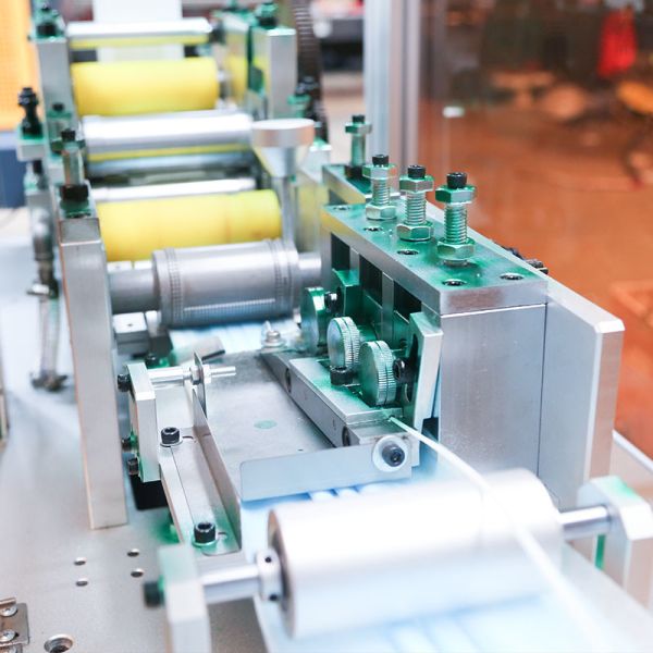 200-300pcs/min High Speed Face Mask Machine With Wide Elastic Ear Band