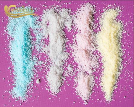 Customized Bath Fizz Powder , Foaming Bath Powder Pure Natural Ingredient