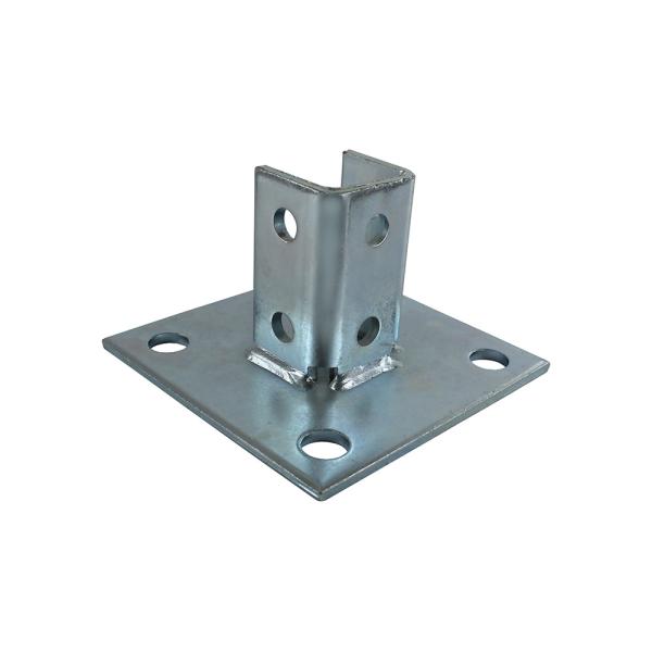 Post Base Bracket 6x6 5x5 4x4 Zinc Plated Stainless Steel Low Carbon Steel