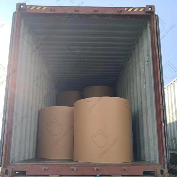 150-230G Cartão Kraft Liner de alta densidade para caixas de papel Sacos de papel marrom