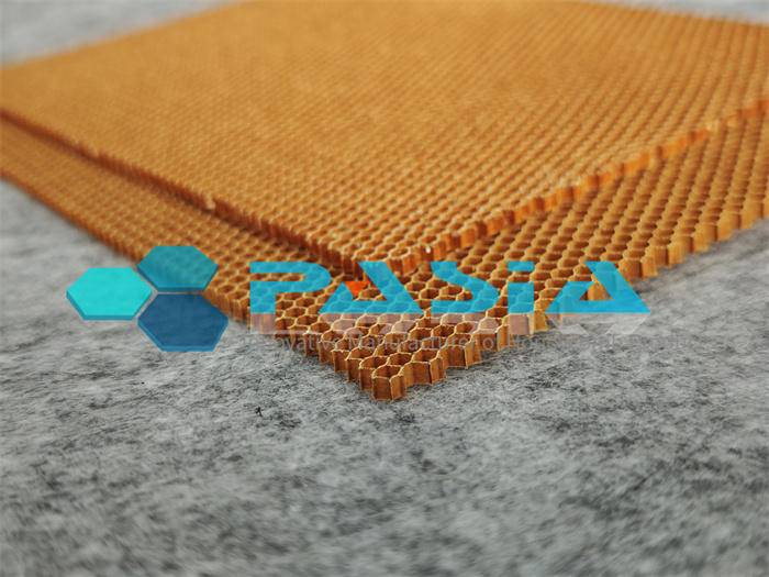 Heat Shielding Lightweight Aramid Honeycomb Core for Exhaust Shrouds