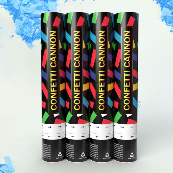 Confetti Cannon Party Supplies 60cm Biodegradable Hand-screwed Gender Reveal Cannons