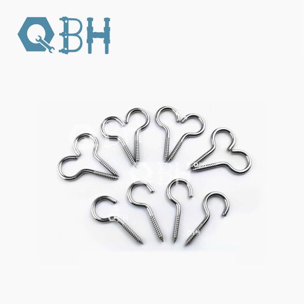 Hange Cord Buckle Wood Screw Hooks Stainless Steel 4.6 5.6
