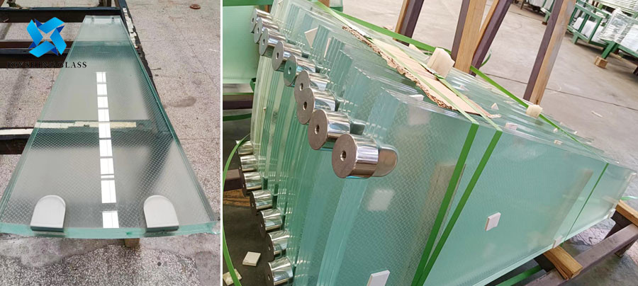Glass staircase step pictures Решения для стеклянных лестниц