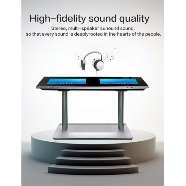 21.5 inch Smart Study table touch screen interactive kiosk gaming smart multitouch table