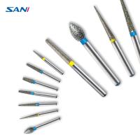 CE dental alto da dureza 11mm Handpiece Diamond Burs aprovado
