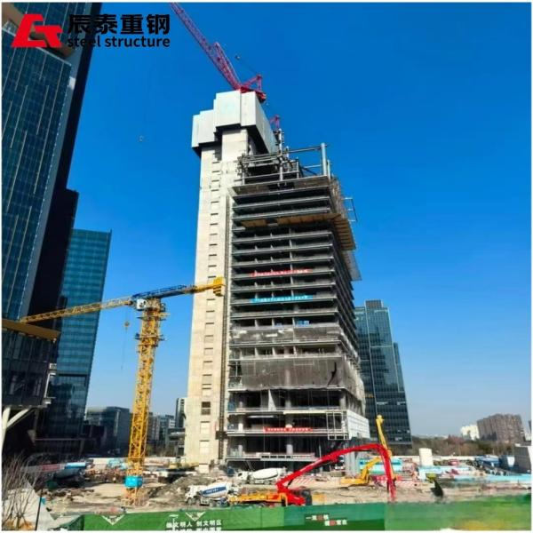Prefabricated Hot Rolled Office Steel Building Galvanized