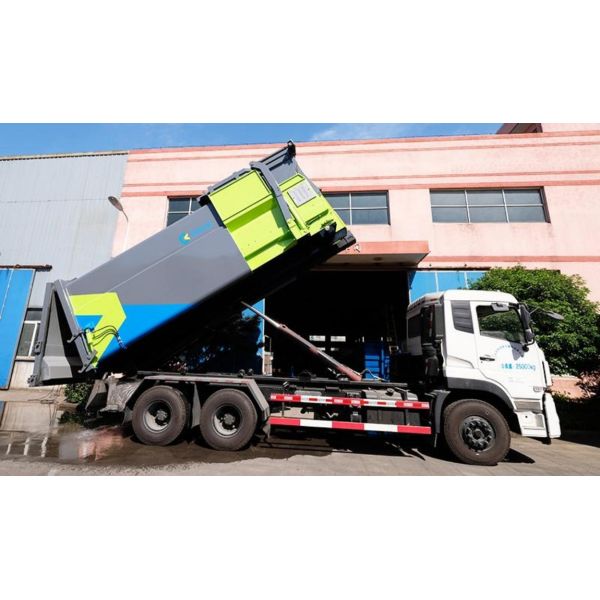 15m3 6tons Mobile Waste Compactor Mobile Refuse Compactor LYM-13000F