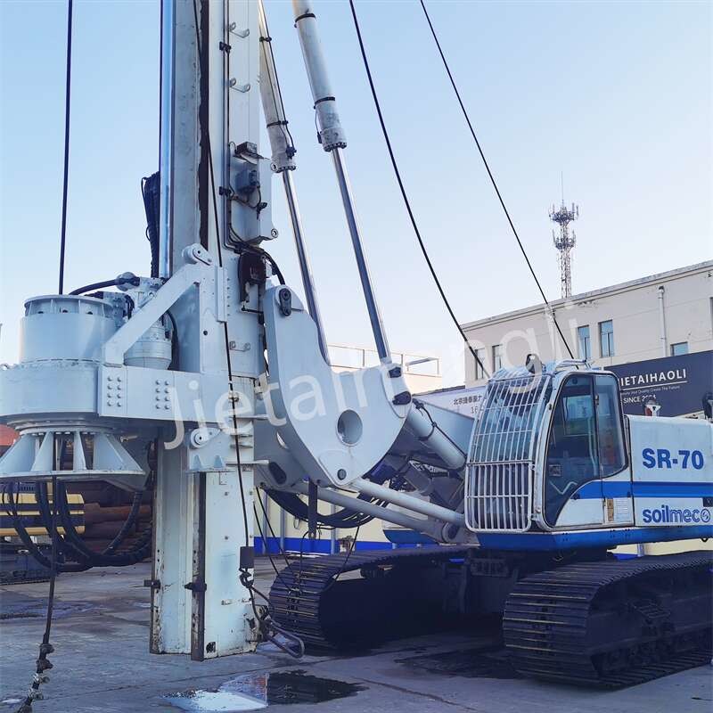 Soilmec R-516 /SR70 использовало машину снаряжения роторного сверла земли буровой установки гидравлическую складывая