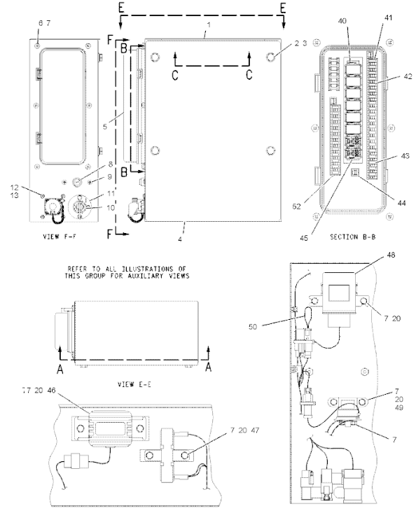 186-4536 1864536 Repuestos de excavadoras de caja de fusibles para 3066 320CU