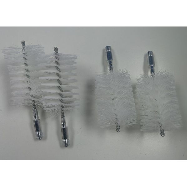 Spiral Helical Nylon Bristle Condenser Tube Pipe Cleaning Round Nylon Brush