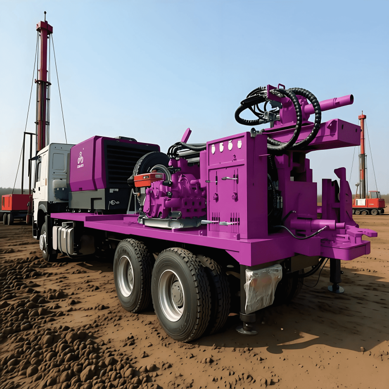 Multifunctional Water Well Drilling Rig Geothermal Well Drilling Machine Crawler Water Well Drilling Rig Supplier