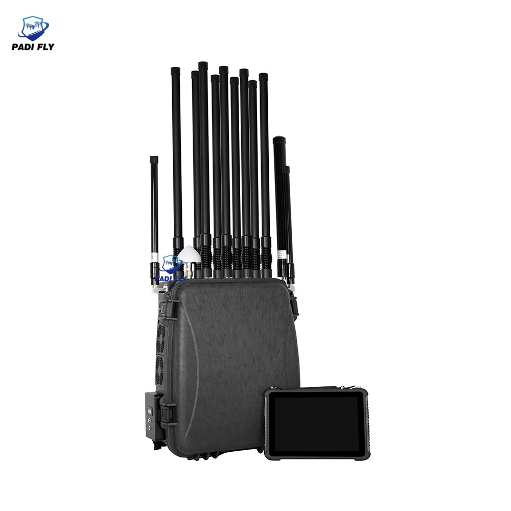 400W 8-Antenna RF Backpack Jammer for Fpv Drone Part Public Safety with Cellular Neutralization