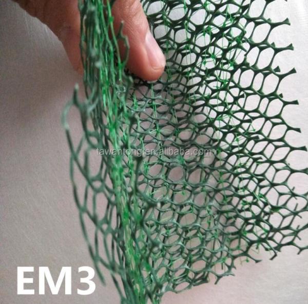 Geomata de plástico 3d para proteção de encostas e controle da erosão do solo