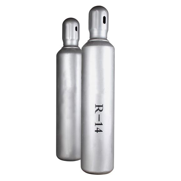 5700 GWP Refrigerant Gas Cylinders , Electron Grade R14 Ac Gas