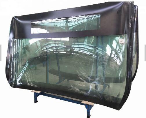 Unbreakable  Clear Bus Windshield Glass Precise Design Excellent Performance