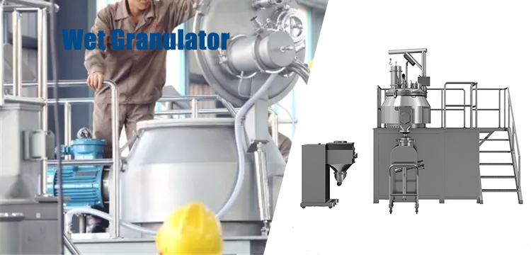 Напиток приправляя влажную машину для гранулирования 3Kg/Batch 300rpm