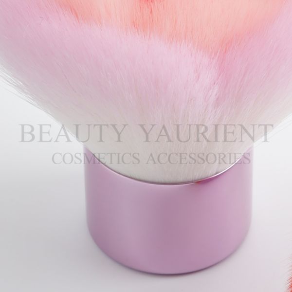 Long Lasting Durable Face Kabuki Makeup Brush Flower Swirl Shape 45g