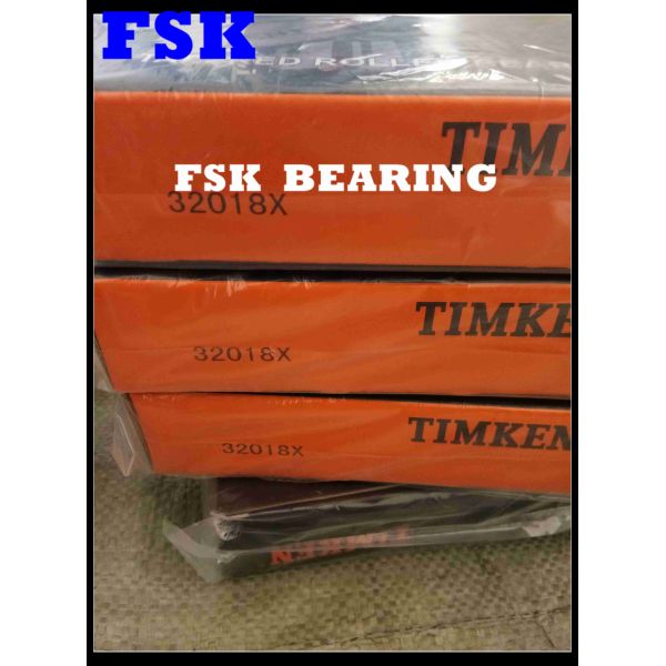 High Torque 32018X , 2007118 E Taper Bearing Metallurgical Bearing Single Row