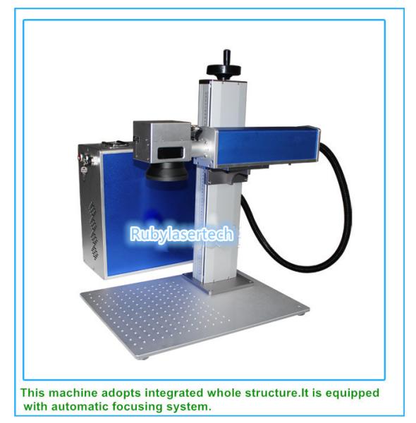 AC110/220V 1064nm Ipg, Raycus or Max 10W/20W/30W/50W Fiber Laser Marking Machine for Leather, Cloth, Organic Glass, Epox