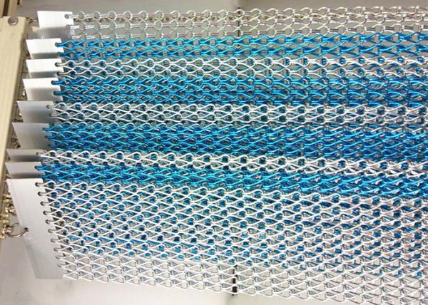 2000mmx2100mm Aluminum Chain Screen With Hanger For Hotel Hall Divider