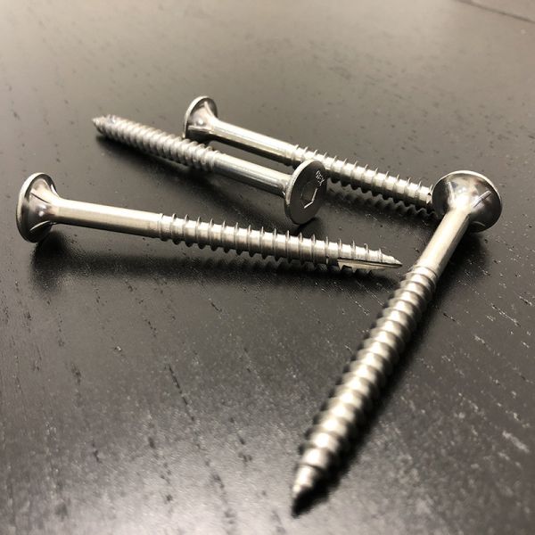 Socket Drive 14G 75mm Decking Screws Stainless Steel Type 17 Batten Screws