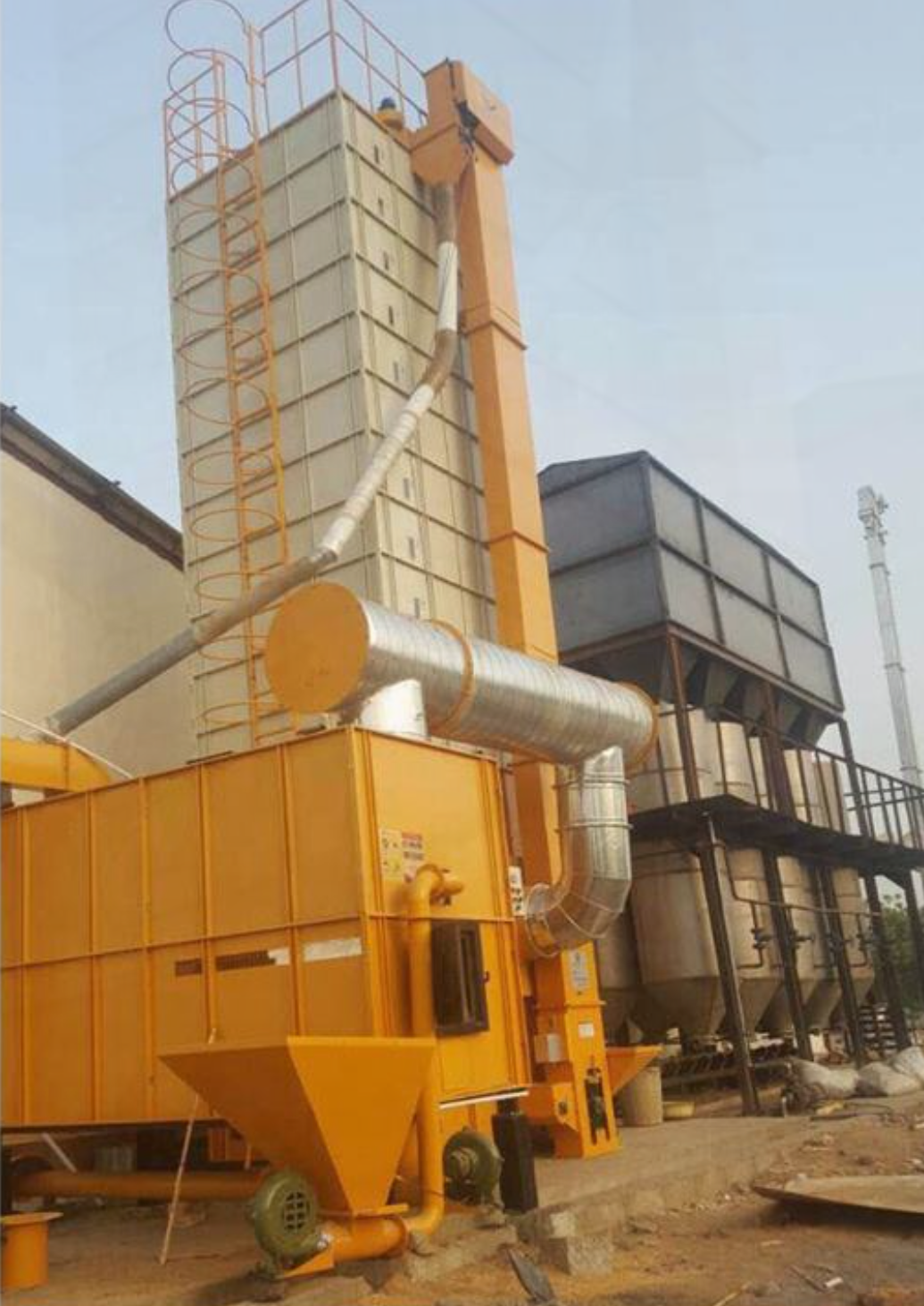 60mm Cyclone 500000 Cal Rice Husk Furnace Burner