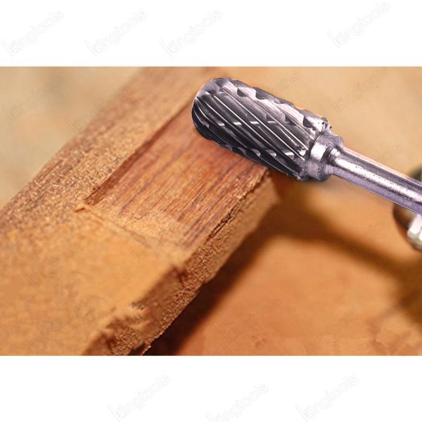 Sintered Tungsten Carbide Rotary Burr with 1/4