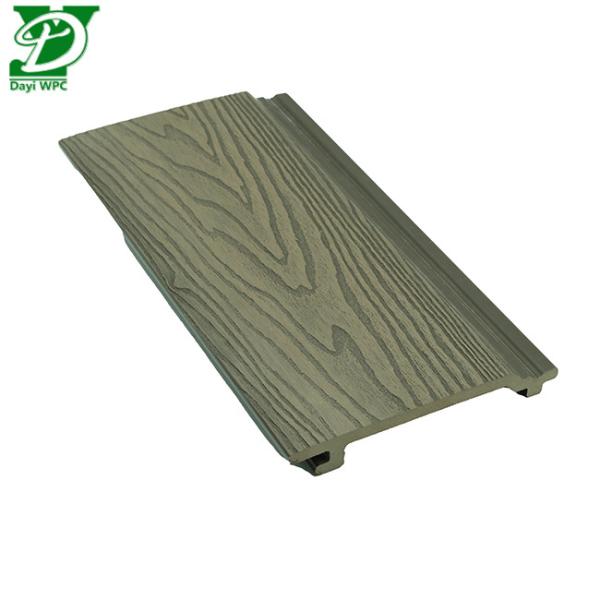 Weatherproof Wood Plastic Composite Decking Exterior Building Wall Cladding
